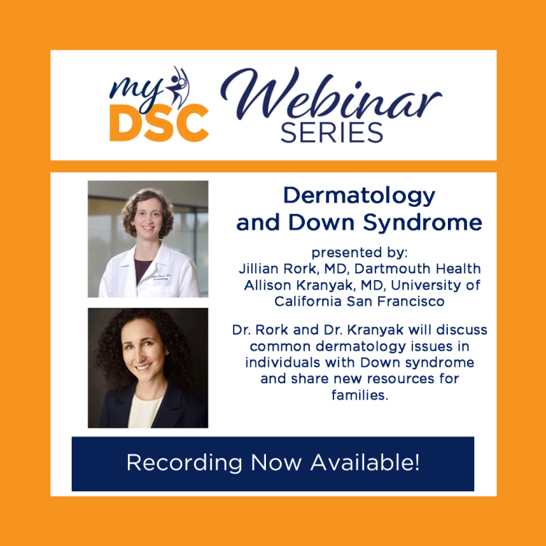 Down Syndrome Pediatric Skin Conditions 1 Recording Now Available Instagram Post 1 768x768 1